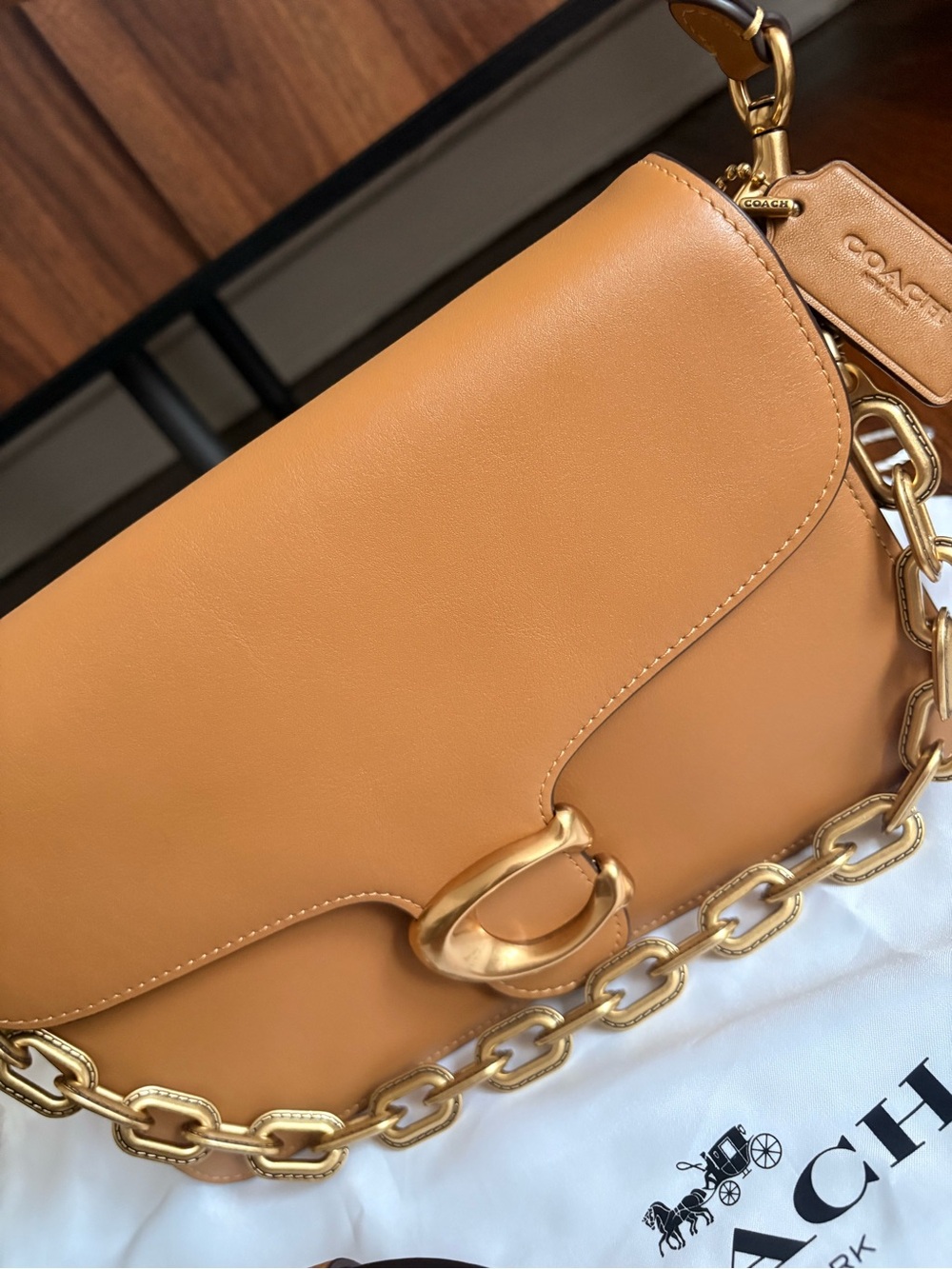 Authentic Coach Tabby Chain - Picture 2 of 9
